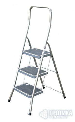 Стремянка Krause Toppy XL 3 ступени алюминиевая