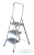 Стремянка Krause Toppy XL 3 ступени алюминиевая