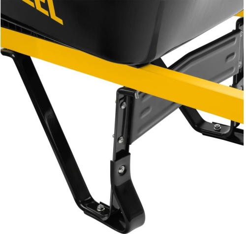 Тачка Denzel строительная двухколесная, усиленная арт.69000