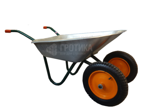 Тачка садовая двухколесная Drive 4562