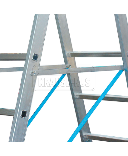 Трехсекционная лестница Krause Stabilo 3x8 ступеней