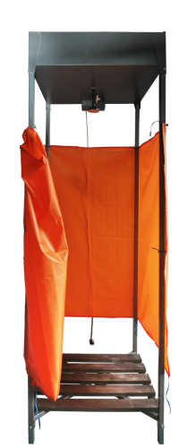 Душ дачный Д-135-П с подогревом Вихрь