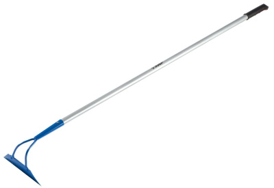 Мотыга Зубр Эксперт трапециевидный профиль, алюминиевый черенок, 215х65х1465мм