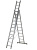 Трехсекционная лестница Alutek3 х 11 ступеней усиленная Трехсекционная лестница Alutek3 х 11 ступеней усиленная
