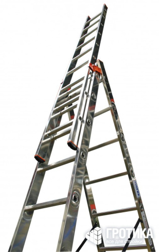 Трехсекционная лестница Krause Tribilo 3 х 9 ступеней