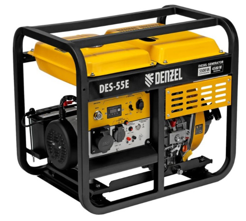Дизельный генератор Denzel DES-55E электростартер
