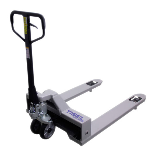 Гидравлическая тележка TISEL T25B685  с широкими вилами