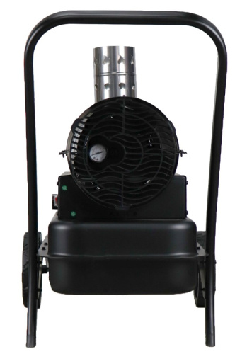 Тепловая дизельная пушка VERTON Air DH-24DM (24кВт, 588м3/ч., 1,4л/ч, непрямой нагрев, дисплей, манометр, дизель/керосин)