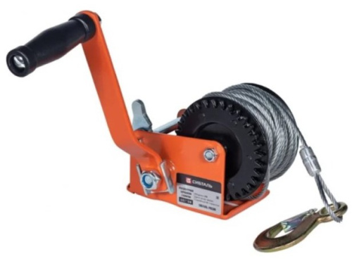 Лебедка ручная барабанная СибТаль LRB-1100 (1100кг, канат 10м)
