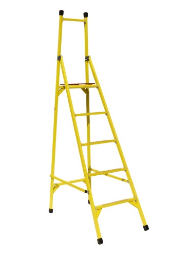 Стремянка с вертикальной опорой диэлектрическая ССВ-2,4