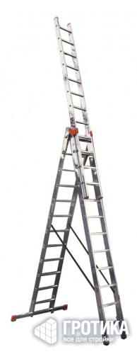 Трехсекционная лестница Krause Tribilo 3 х 6 ступеней