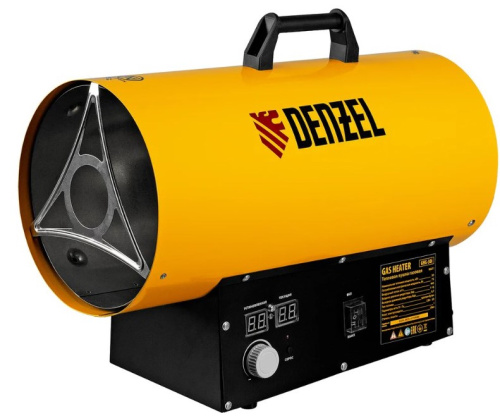Газовая тепловая пушка Denzel GHG-30i, 30 квт, цифровой термостат, пропан-бутан 96471