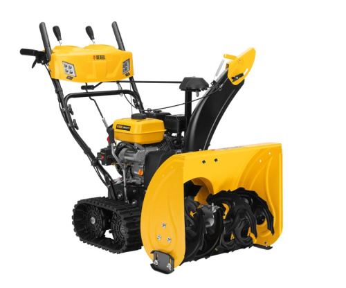 Бензиновая снегоуборочная машина Denzel SBM 610DT PRO, 212cc, гусеницы, эл.старт, блок. дифф. 97657
