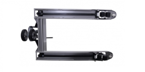 Гидравлическая тележка TISEL T20B850 с широкими вилами