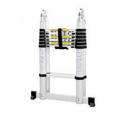 Лестница-стремянка телескопическая МИ 7 ступеней 4,4м