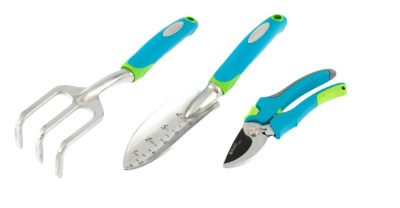 Набор инструмента с секатором из цельнолитого алюминия PALISAD LUXE 62901