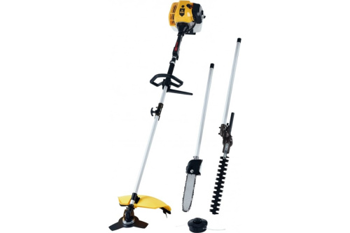 Триммер бензиновый DENZEL DGT-52S-MAX, 52 см3, мультифункциональный, разъемная штанга