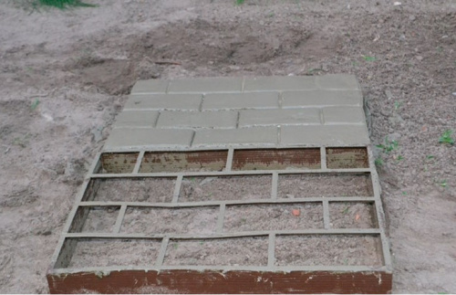 Форма для садовых дорожек Клинкерный Камень 600х400 мм