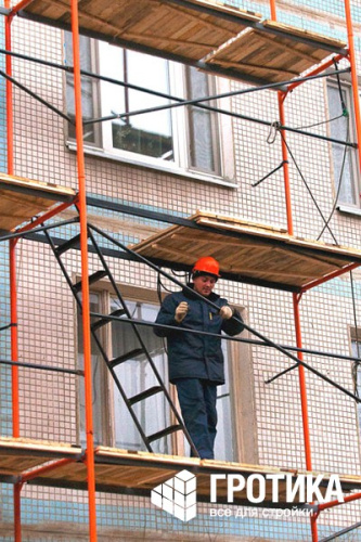 Леса рамные "П"-образные Профи до 100 метров