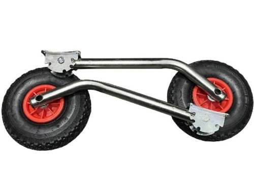 Колёса транцевые перекидные "Ёж" НДНД цинк, 57см