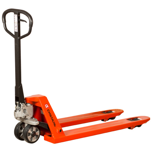 Тележка гидравлическая рохля ACR 25 СИБТАЛЬ с резиновыми колесами