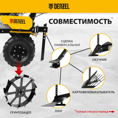 Мотоблок Denzel DPT-270