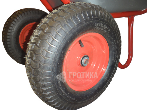 Тачка строительная двухколесная WB 6422S