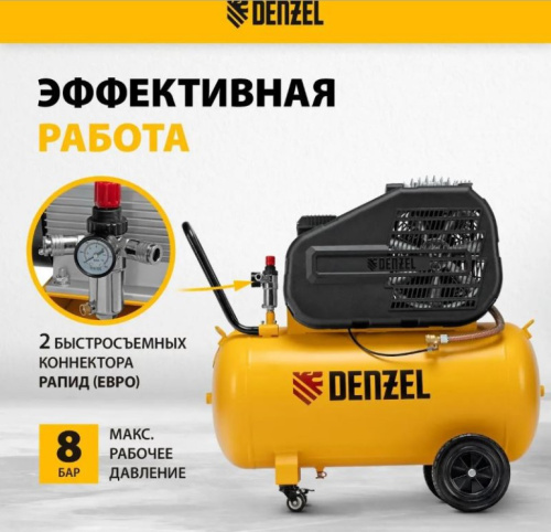 Компрессор Denzel BCI 2200/100 арт.58116