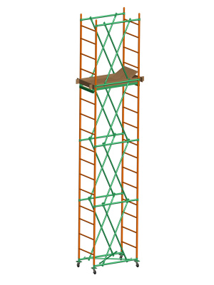 Вышка-тура строительная Спектр 12 (высота 6,2 м) 1+4