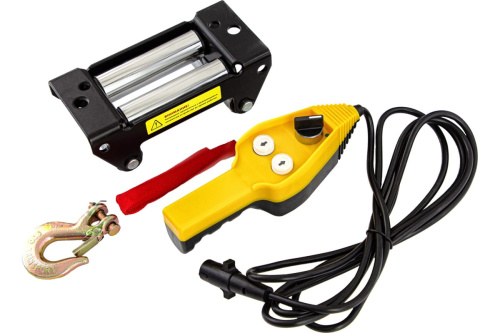 Автомобильная электрическая лебедка 2.2 т DENZEL LB-2000