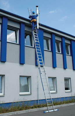 Аренда лестницы раздвижной трехсекционной VHR 3 х 14