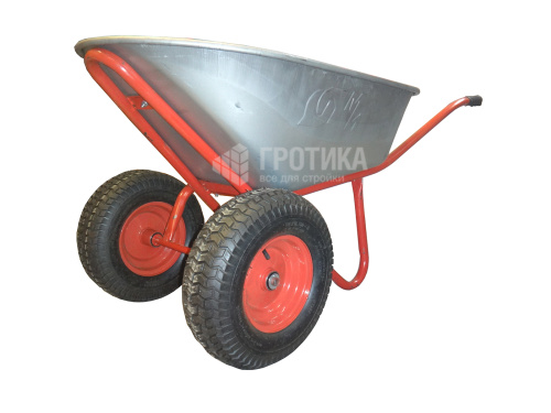 Тачка строительная двухколесная WB 6422S