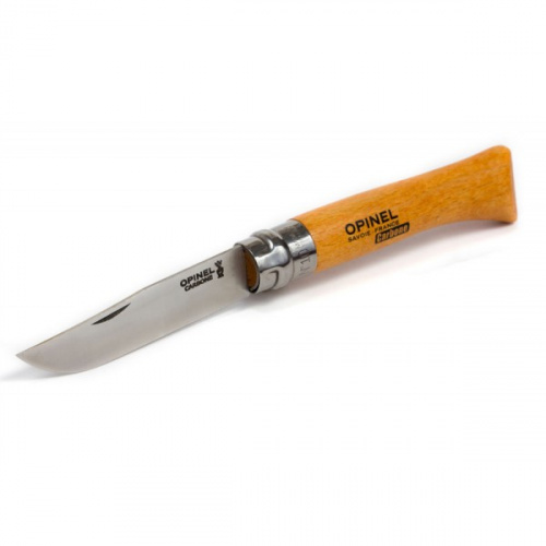 Нож Opinel №10 VRN клинок 10см, углерод.сталь, бук
