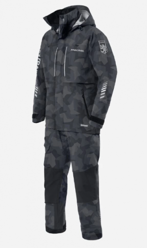 Костюм Tournament Insulated 3755 Сумеречно-чёрный камуфляж (XL) Finntrail 