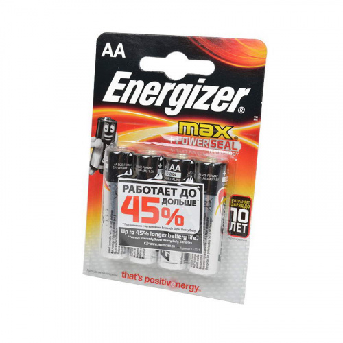 Элемент питания Energizer MAX LR06/316 BL4 за блистер