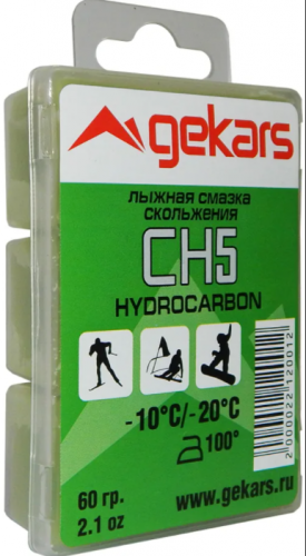 Набор смазок д/лыж СН5 60 гр( -10...-20, зеленая) ГЕКАРС									