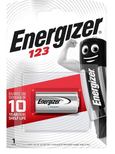 Батарейка Energizer Lithium 123 