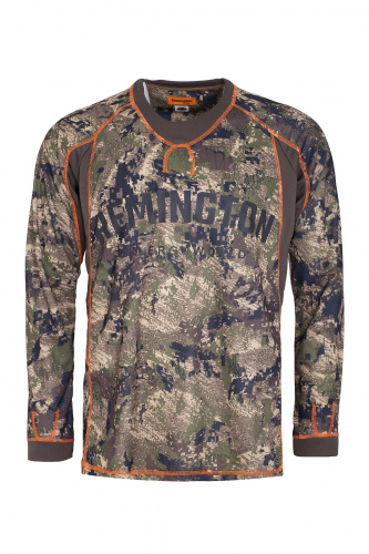 Футболка с длинным рукав. Remington Inside Fit Shirt Зеленый лес р.L