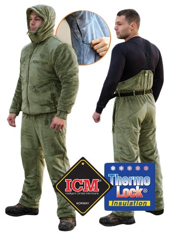 Костюм NORTH COAST"ОЙМЯКОН" XL (52-54),олива 3рост