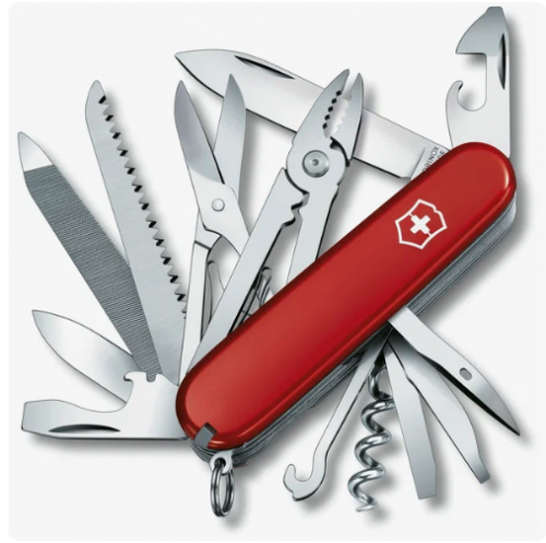 Нож Victorinox Handyman, 91 мм, 24 функции, красный*