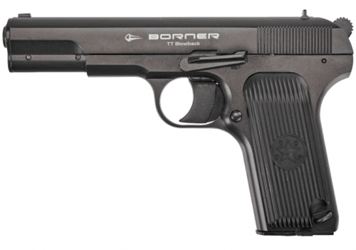 Пистолет пневм. BORNER TT Blowback, кал. 4,5 мм /BBs