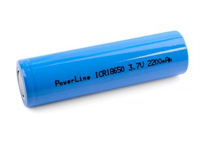 Аккумулятор Perfeo Li-Ion 18650 2200mAh без защиты 3.7V BL1