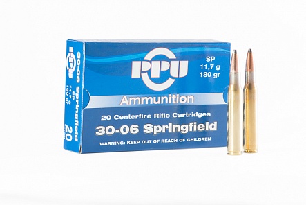 Патрон PPU .30-06 SP 11,7 гр.