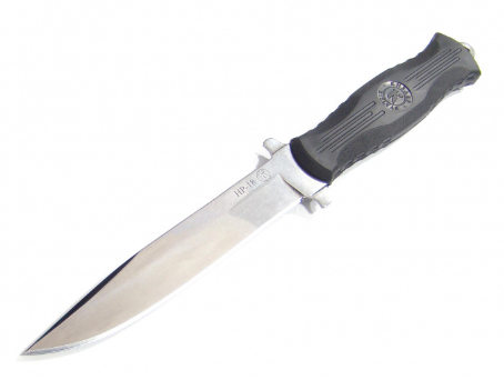 Нож "НР-18" 015305 Кизляр (серый.; эласт.; без гард.; пласт.) 