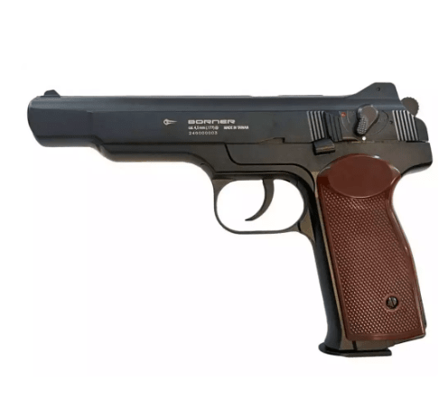 Пистолет пневм. BORNER APS Blowback Черный, кал. 4,5 мм/BBs
