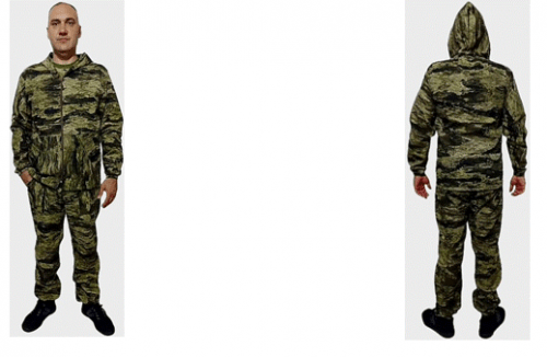 Костюм МаскХалат Сорочка цвет тайгер, рост 176, размер 56 Скаут