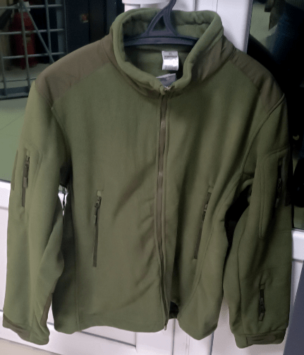 Кофта флисовая олива  3XL