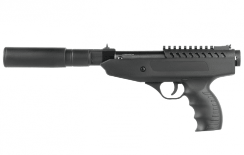 Пистолет пневматический черный STRIKE S02 кал.4.5mm не более 3,0Дж