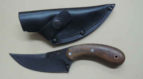 Нож "Клык-1" (Сталь рессорная 65Г, Д)				