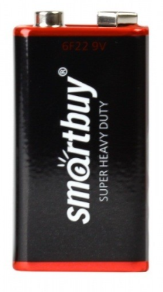 Батарейка Smartbuy 6F22(крона) SBBZ-9V01S